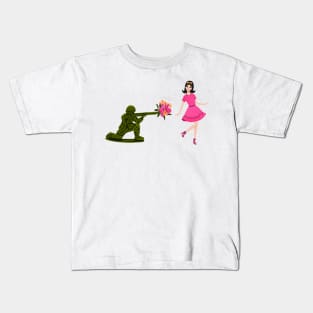 Love at War Kids T-Shirt